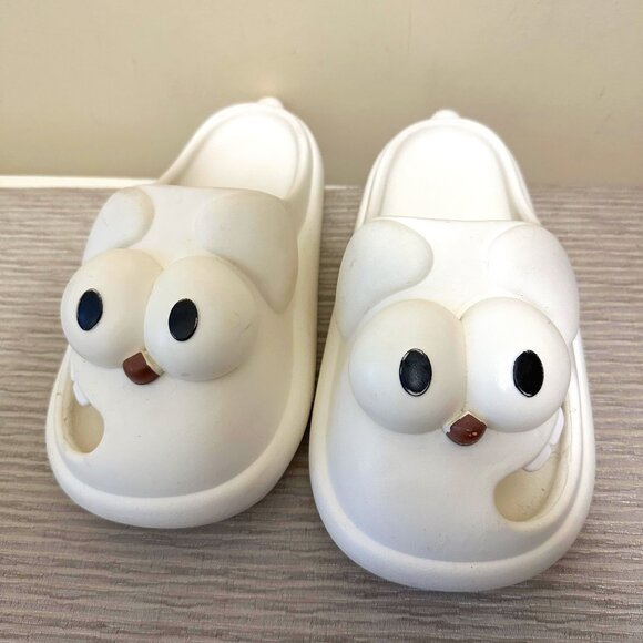 Women's Kawaii Cartoon Design Slides, Cute Soft Sole Pillow Slides, Lightweight - Picture 1 of 1